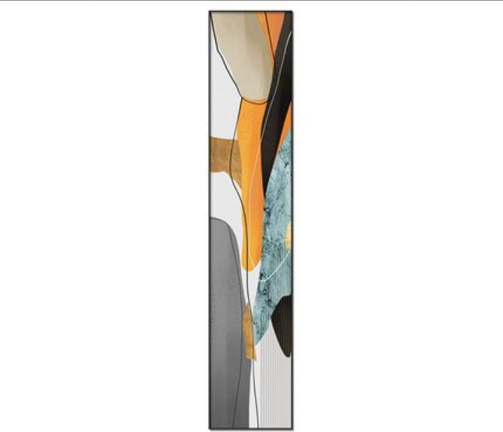 TPFLiving Kunstdruck LW-310 (OHNE RAHMEN) Poster - Leinwand - Wandbild - Hochauflösender Giclée-Druck, langlebig und hochwertig - Abstrakte Struk...