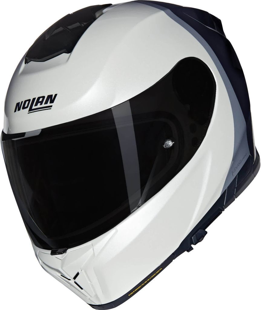 Nolan N80-8 Verniciatura Speciale N-Com Helm, schwarz/perlmutt, 2XL (64)