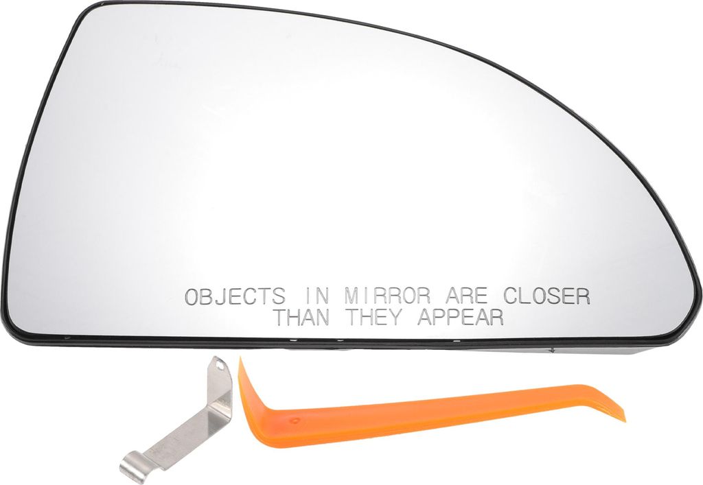 1 Set Spiegelglas-Ersatz für Chevy Impala 2006-2013 Rechte Beifahrerseite mit Trägerplatte