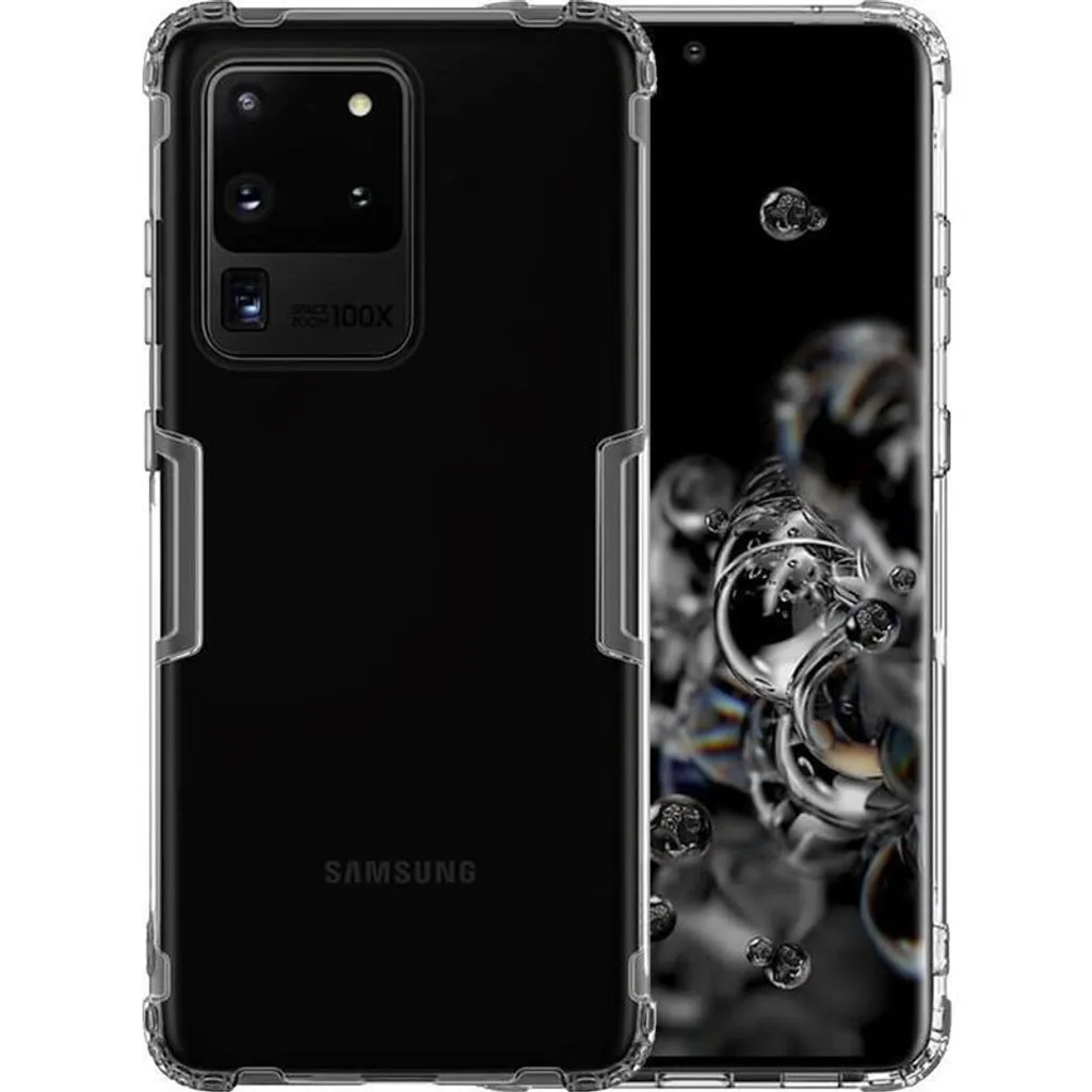 Coque en Silicone Souple pour Samsung Galaxy S20 Ultra Nillkin Grise
