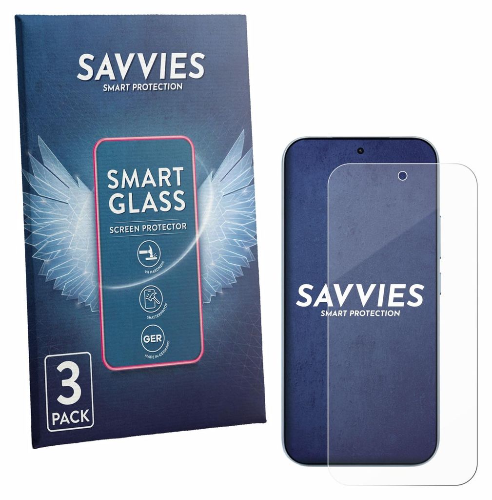 3x Savvies Schutzglas Folie für Xiaomi 17T 9H Panzer Produktbild 
