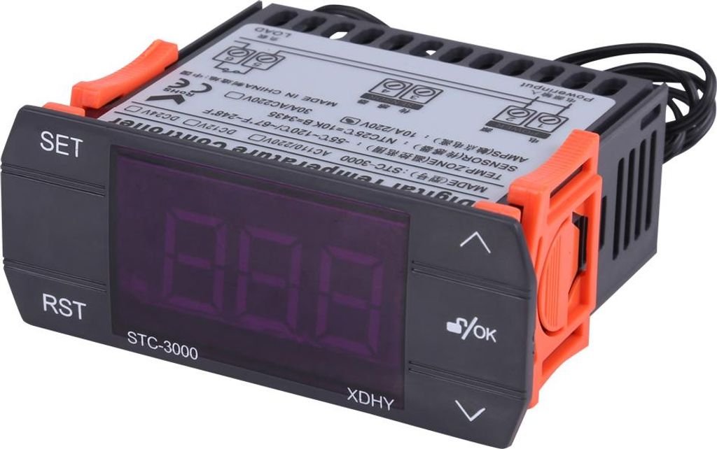 STC-3000 110V-220V Digitaler Touch-Temperaturregler mit Sensor (10A)