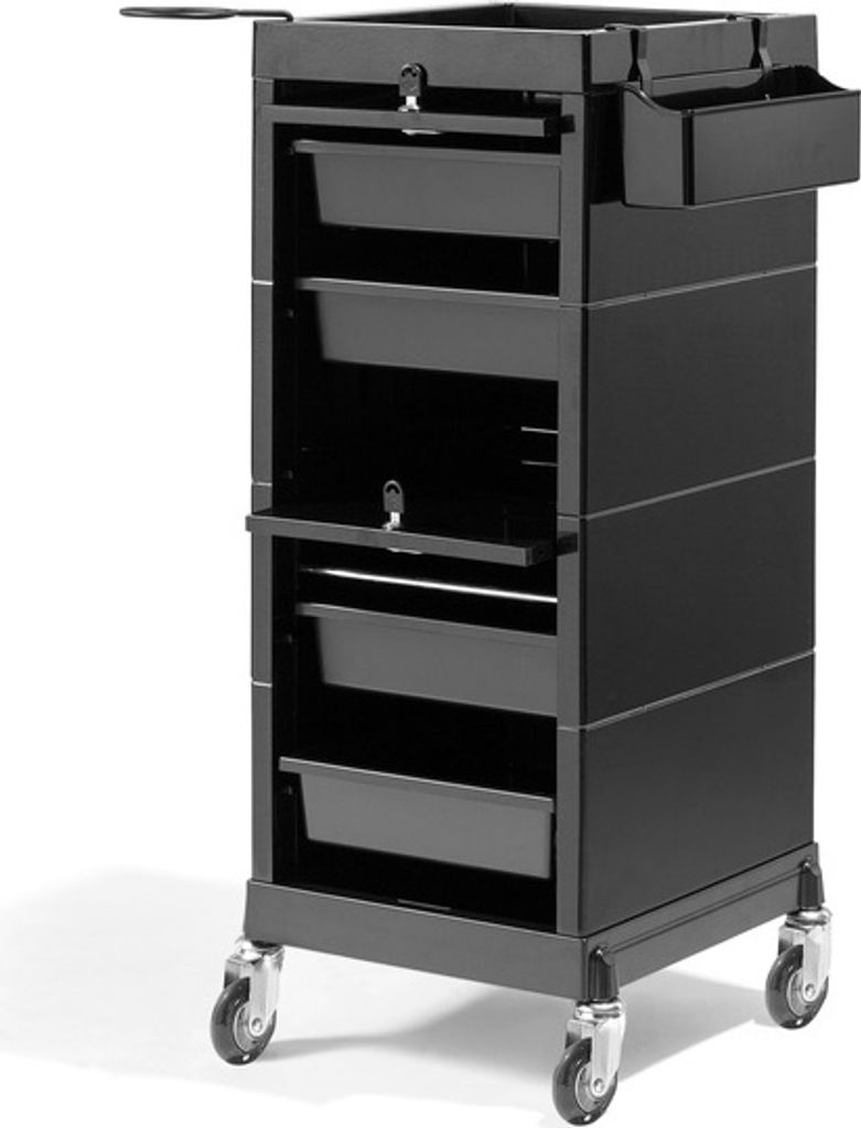 Sibel Discrete/Lock Friseurwagen schwarz