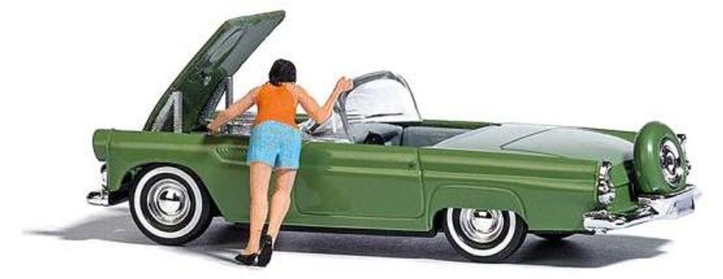 Busch A-Set: Motorshow H0 7826