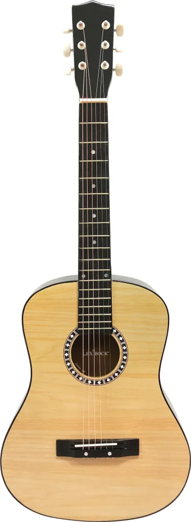 Guitare Folk acoustique en bois véritable et son sac de rangement souple