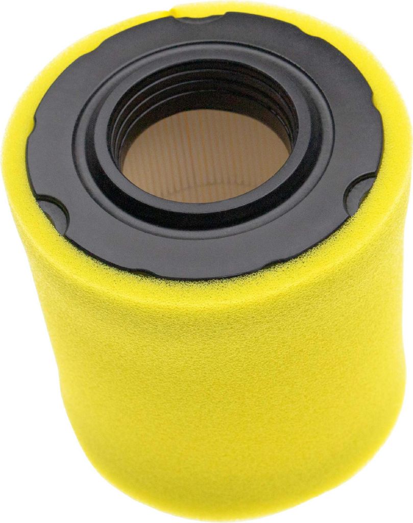 vhbw 1x Schaumfilter, 1x Papierfilter kompatibel mit Briggs & Stratton 21B807-0326-E1, 21B807-0326-B1 Motor für Rasentraktor - 2-tlg. Filter-Set