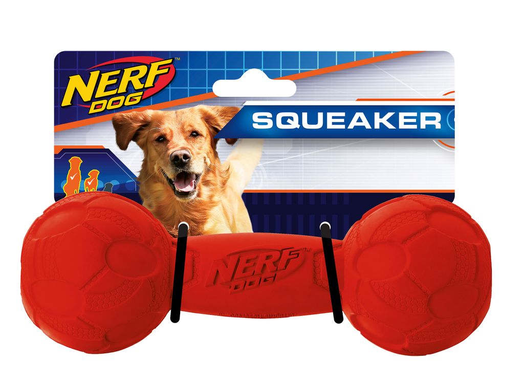 NERF Dog Hantel m. Quietscher M
