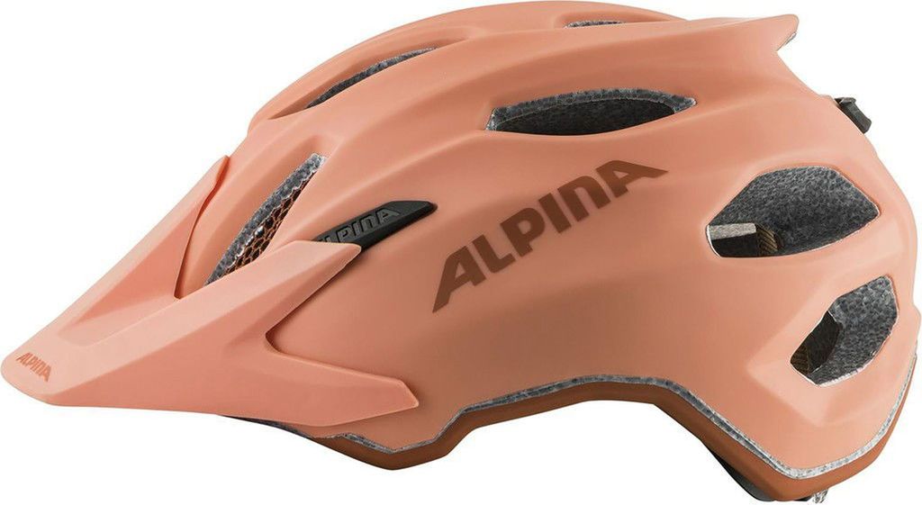 ALPINA Kinder-Jugendhelm Carapax Jr., peach matt