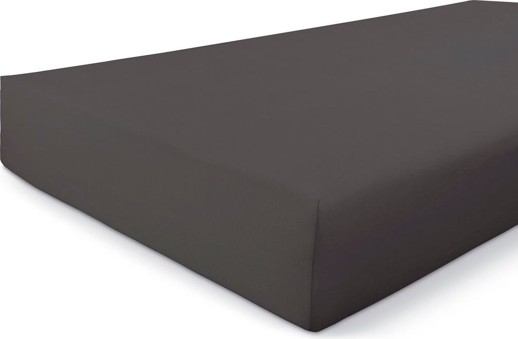 Jersey Stretch spannbettlaken 80x200/210cm anthrazit