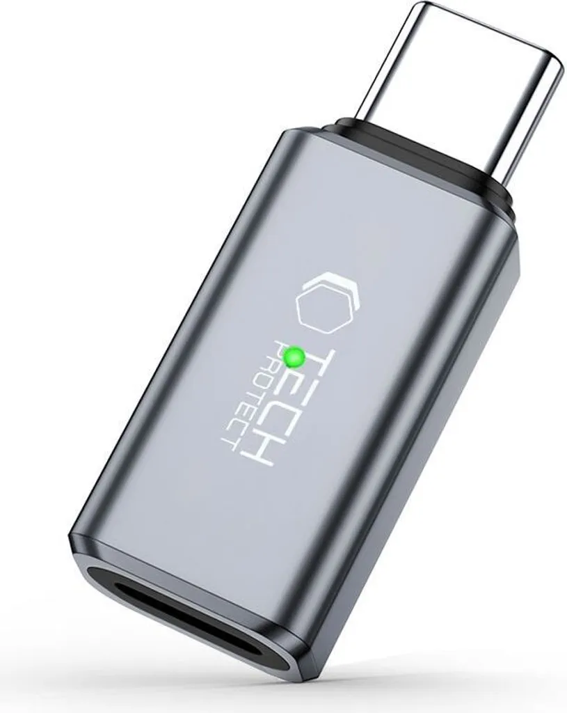 Adattatore Tech-Protect Ultraboost Grigio: Audio Lightning su USB-C