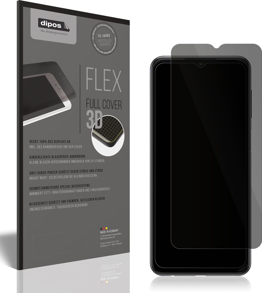 Full Cover Privacy Blickschutzfolie für Samsung Galaxy A23 5G Folie Anti-Shock