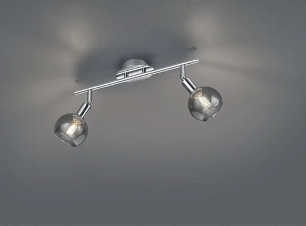 Faretto da soffitto BREST in argento RL R80592006