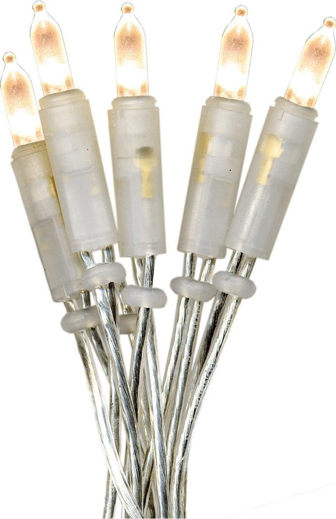 EGLO Lichterkette Weihnachtsbaum P-Led Indoor, Weihnachtsbeleuchung Wohnzimmer Schlafzimmer, LED Kette, Kunststoff in transparent, warmweiß, 510 cm