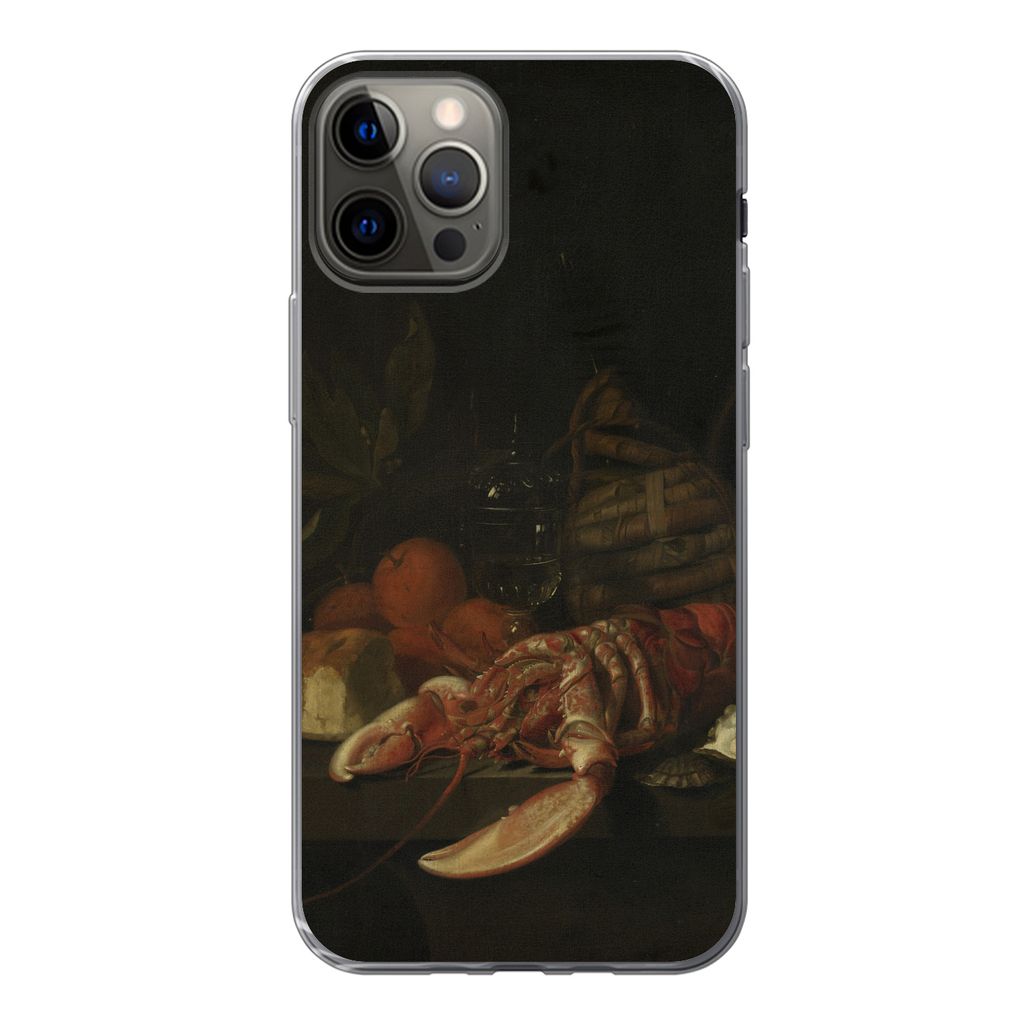 MuchoWow Handyhülle Schutzhülle Hülle für iPhone 13 Pro Stilleben - Gemälde von Jan Davidsz. de Heem Silikon Softcase Handy Hülle - Handy-T...