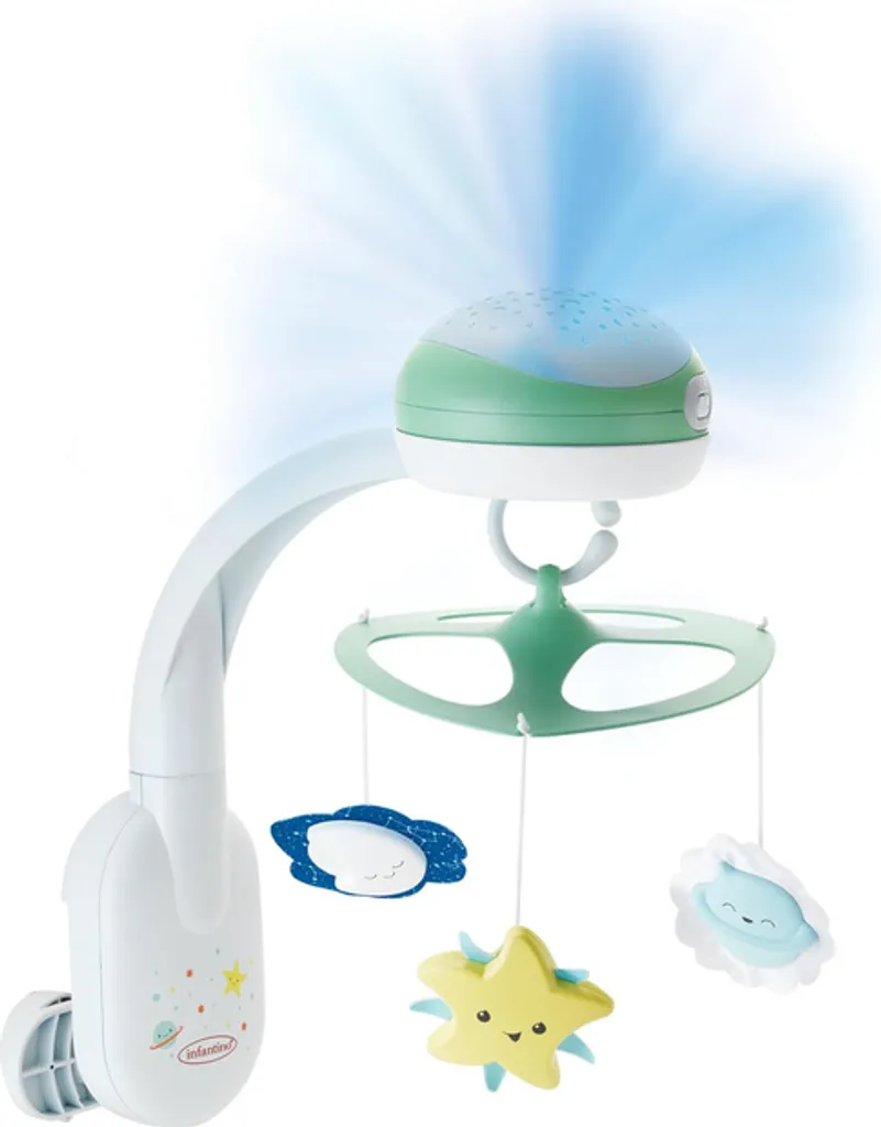 Veilleuse Projecteur 3-en-1 Infantino Vert pour Sommeil de Bébé - 5
