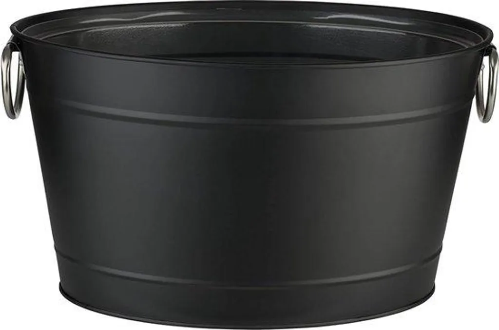 Seau à boisson anti-fuite en métal galvanisé 11L pour service sans trace