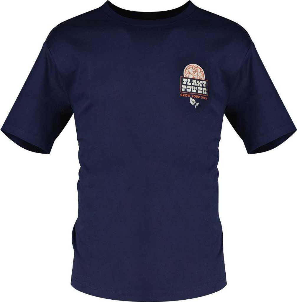 Only & Sons Leroy Life Rlx Nature Kurzarm-t-shirt Blau M Herren Blau M