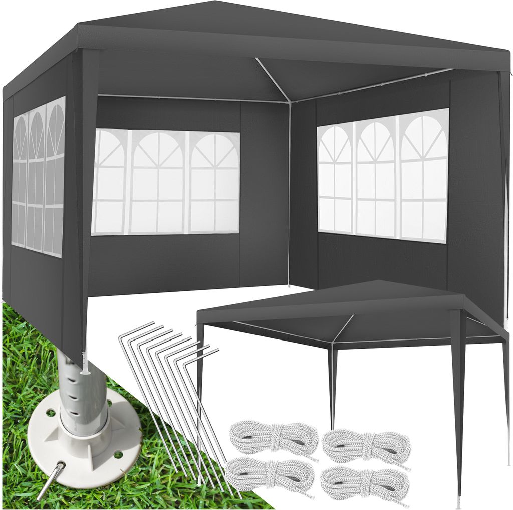 tectake® Pavillon Barinas 3 x 3 m, im Stecksystem Produktbild 