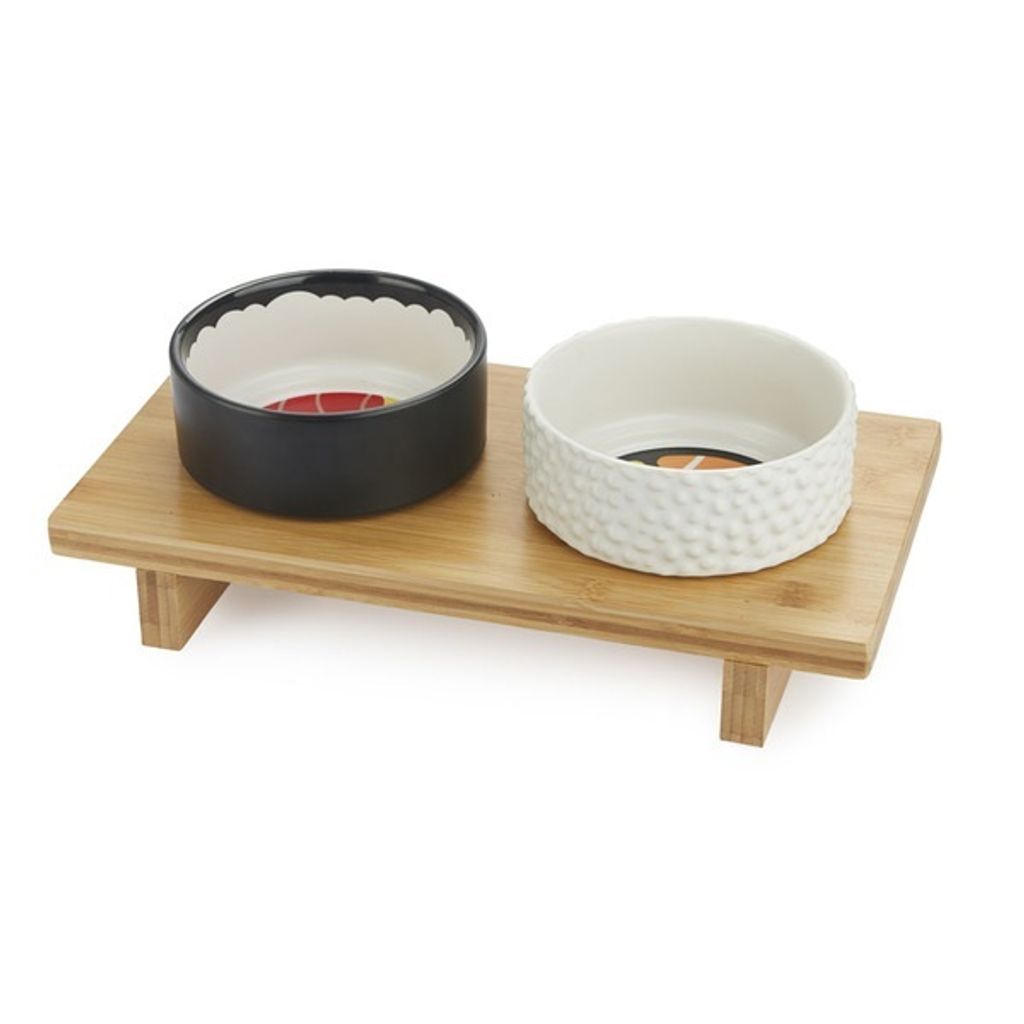 Balvi Pet Feeder Bowl Komeki Set Obrázok produktu 