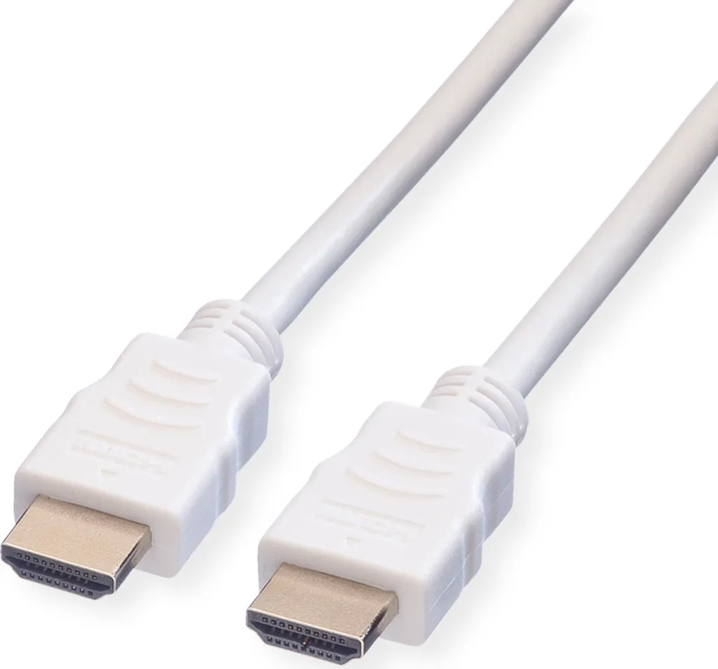 VALUE Cavo HDMI ad alta velocità con Ethernet, bianco, 7,5 m