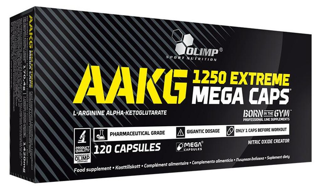 Aakg 1250 extreme (120 caps) Image du produit 