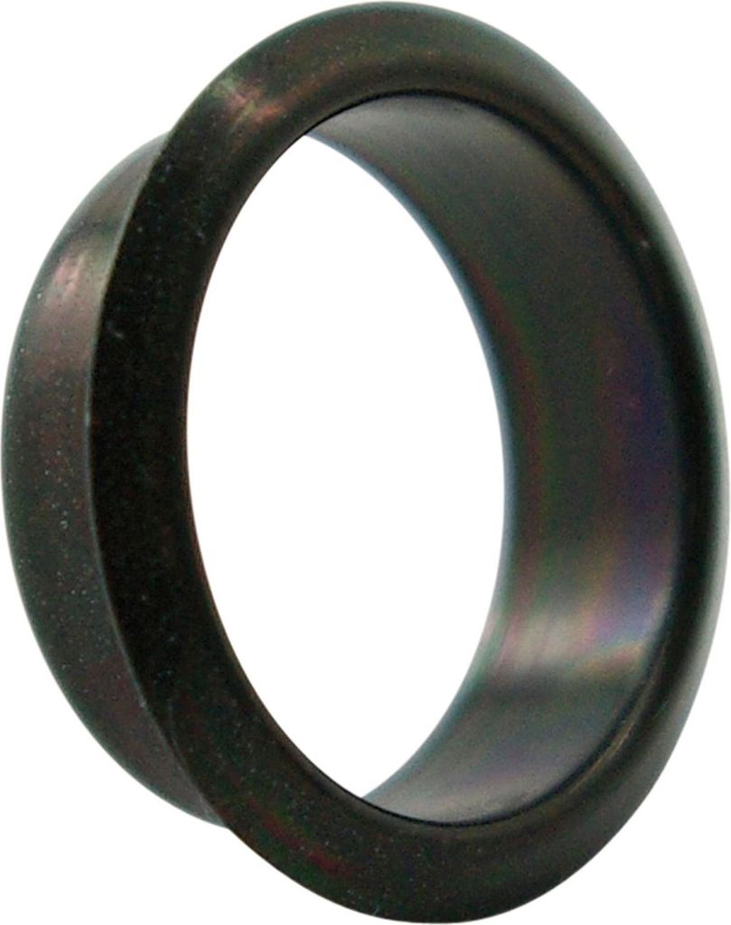 Hekna Zylinderrosette ø 19 mm (Türrosette) Schlossrosette Messing schwarz