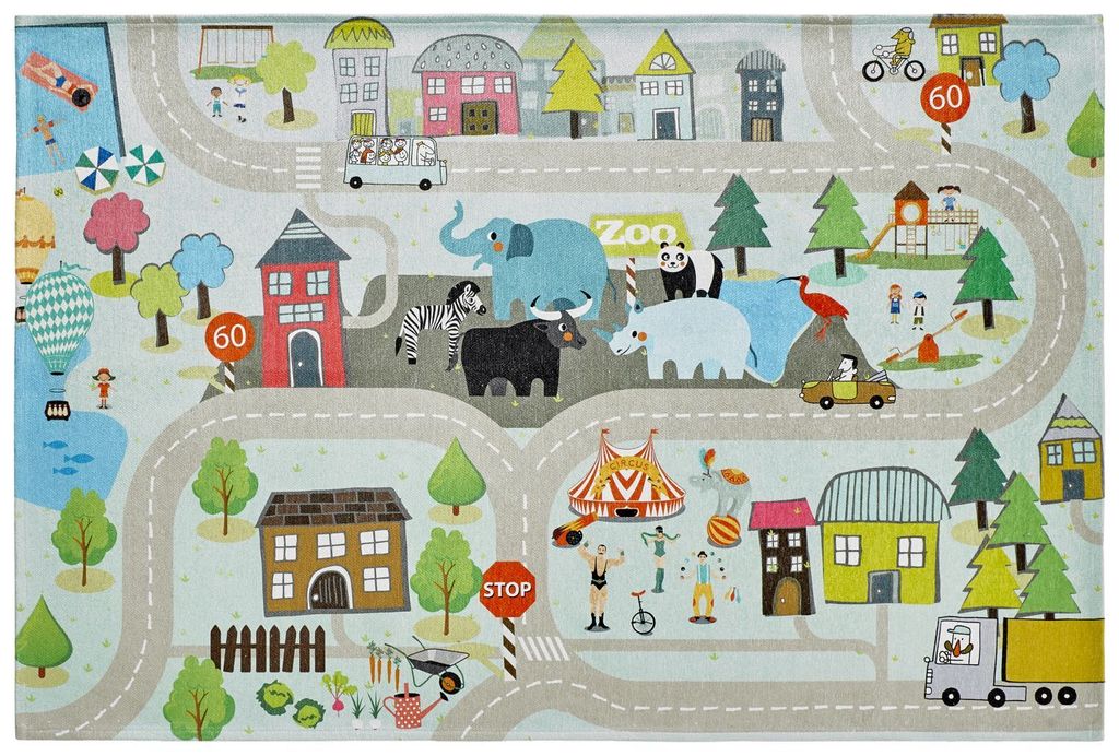 Obsession Teppich Torino Kids 231 Spielstraße 160x230cm