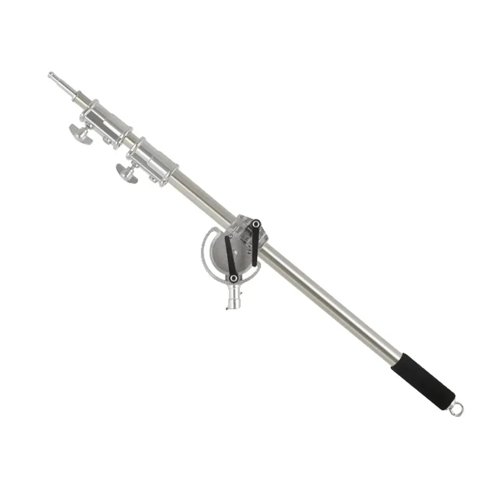 Asta Magica per Fondali e Luci in Acciaio Inox Regolabile 249cm