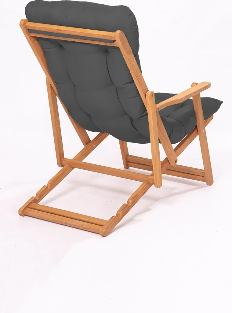 Mobilier de Jardin Compact Gris My007 : Solution Gain de Place 3 Pcs