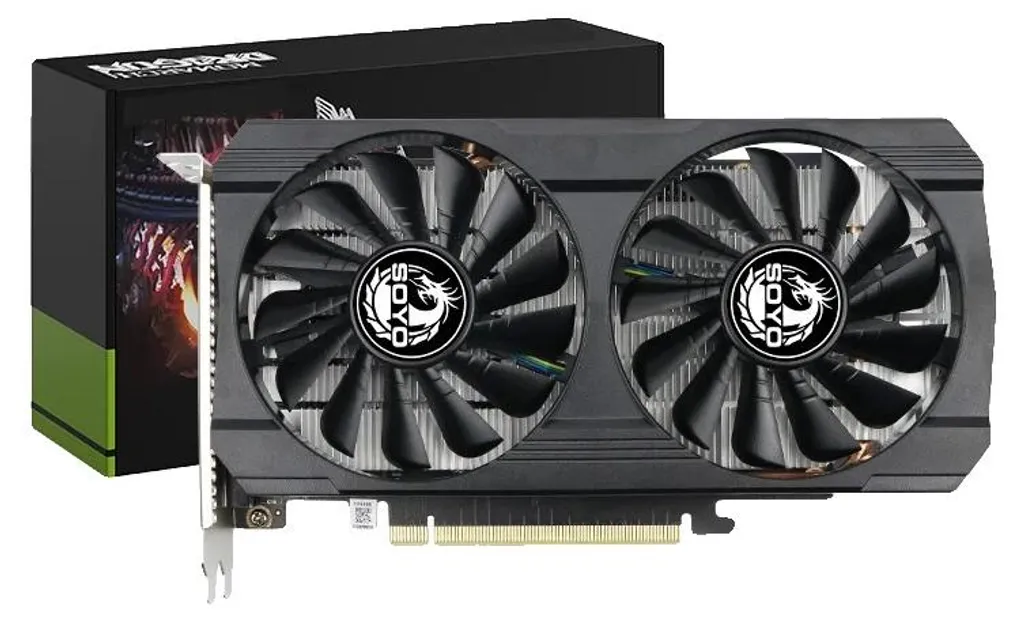 Composant PC Carte Graphique Gaming GTX 1660 Ti 6 Go GDDR6 Dual Fan