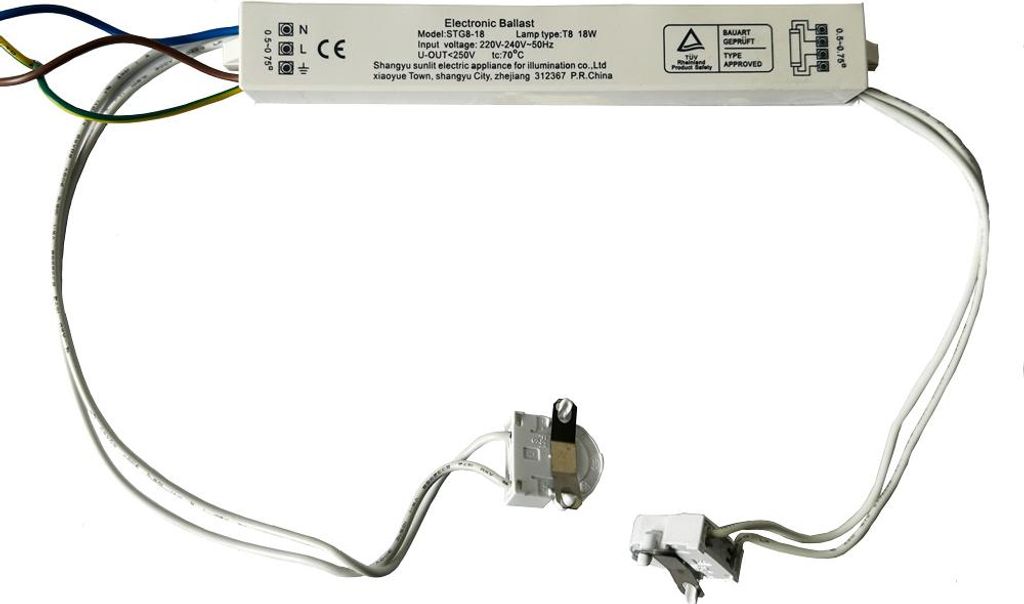 Vorschaltgerät EVG Netzteil Electronic Ballast STG8-18 für T8 18W 220-240V 50Hz