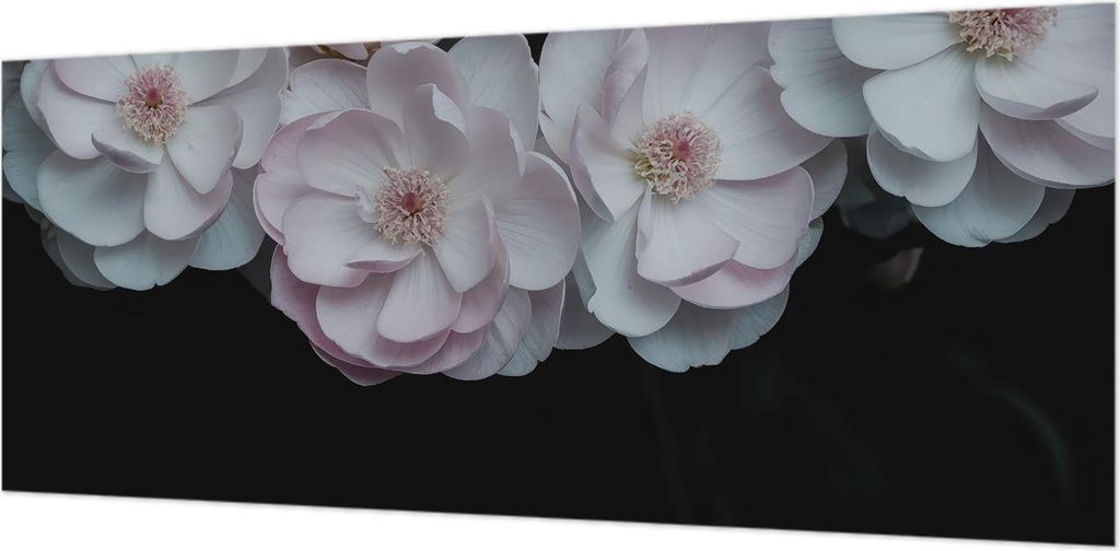 Wandtapete - Dekorative Tapete für Wohnzimmer- Tapetenfolie für Wanddekoration - 208x146 cm - Ein zarter Blumenstrauß