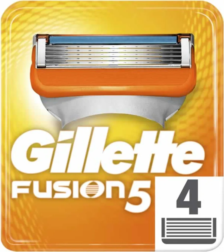 Gillette Fusion5 - Tecnologia 5 Lame per una Rasatura Avanzata (4 pezzi)