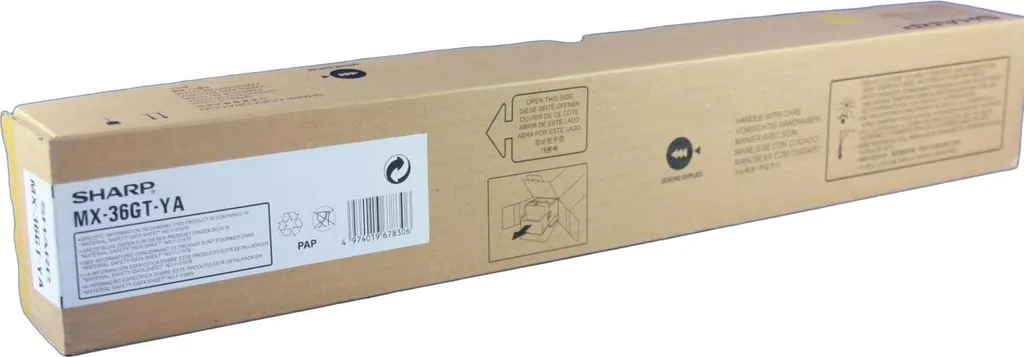 Sharp MX36GTYA Toner Jaune Haute Capacité et Performance d'Impression - 11