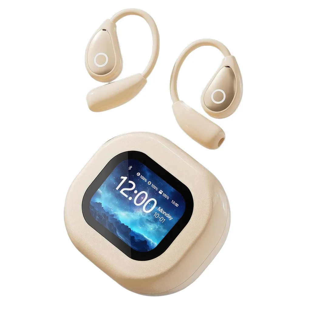 Bluetooth Kopfhörer mit Touchscreen, Bluetooth 5.4, verlängerte Akkulaufzeit, Kabellose Kopfhörer, mit Kartensteckplatz,Geräuschreduzierung