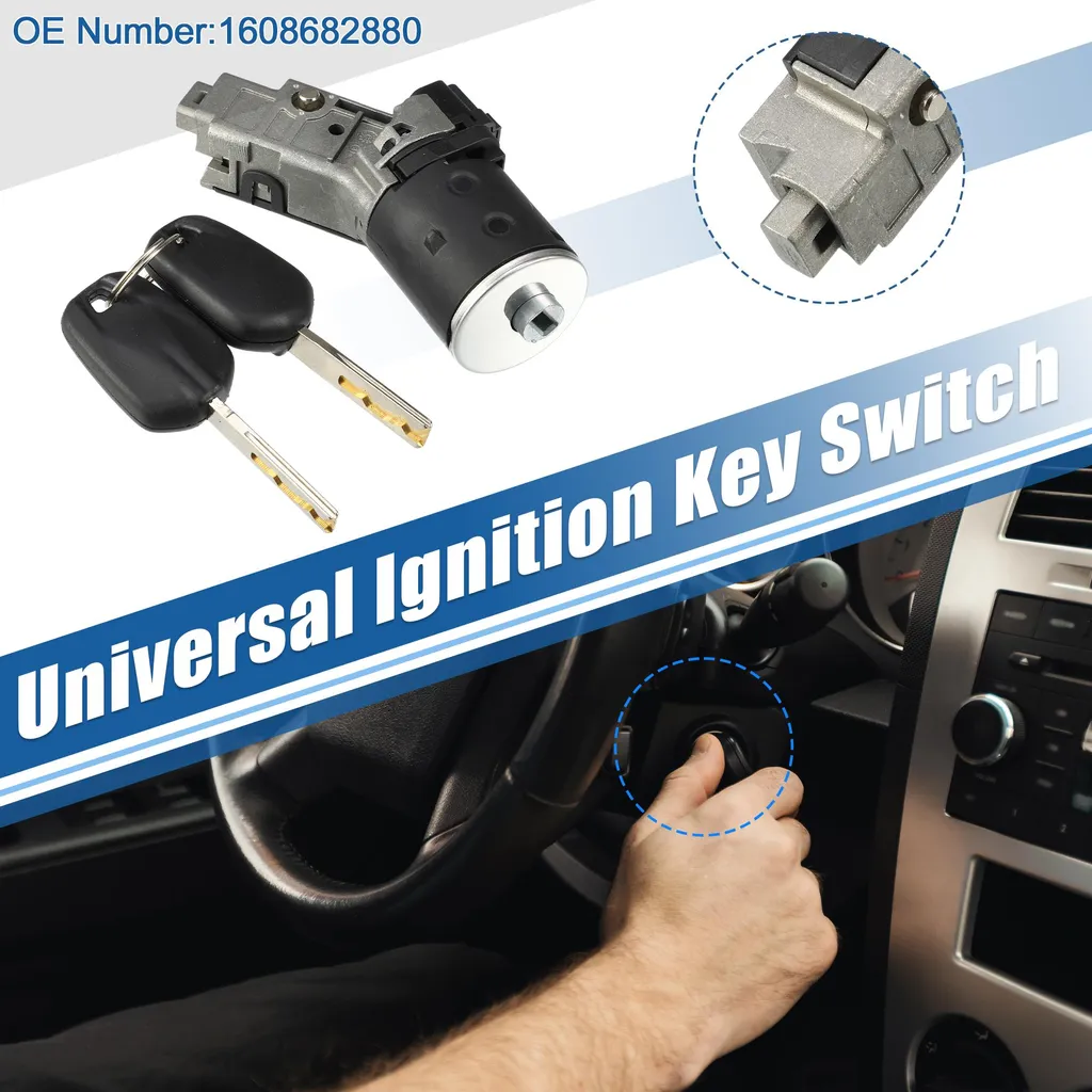 Ensemble commutateur d'allumage Citroen C3 2009-2018 - Kit de démarrage