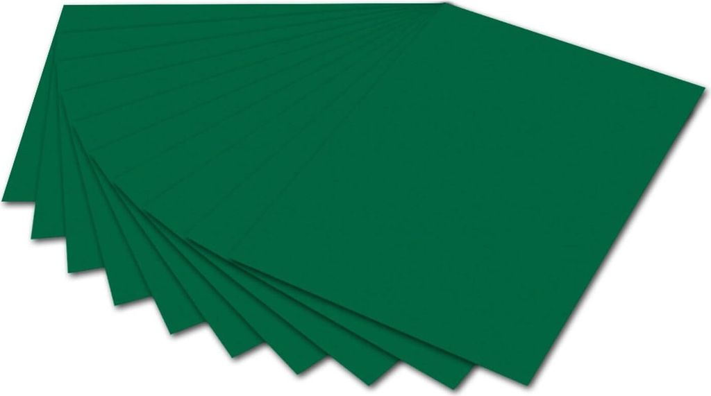folia Fotokarton, (B)500 x (H)700 mm, 300 g/qm, tannengrn Immagine del prodotto 