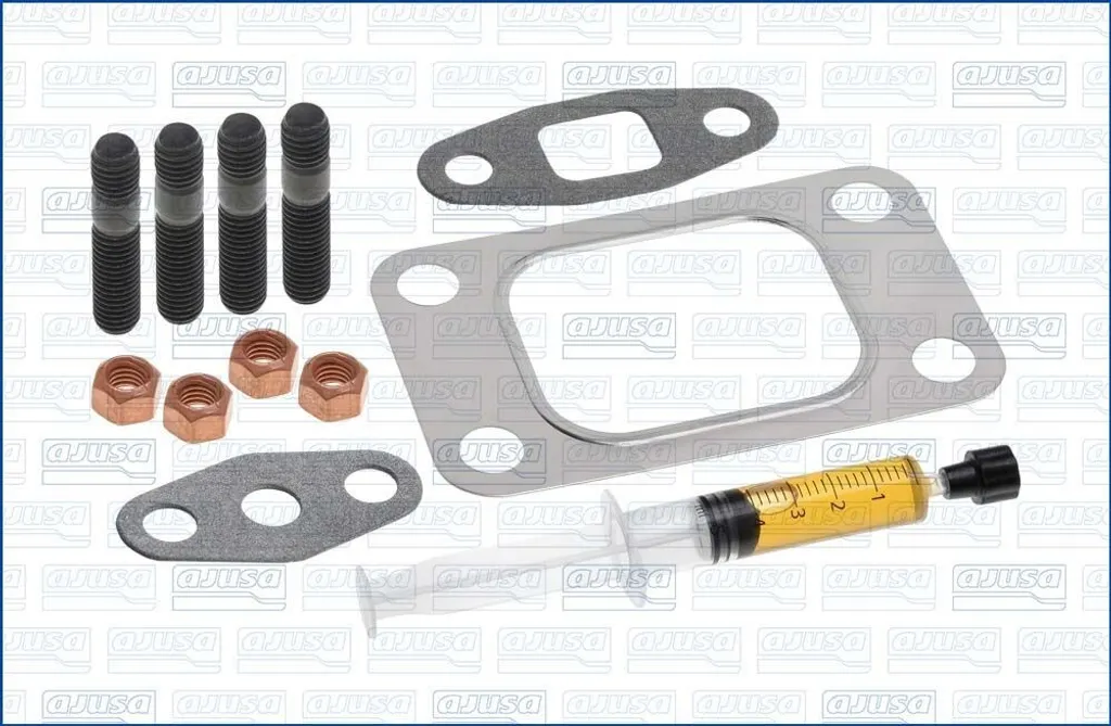 AJUSA JTC11086 Kit installazione turbocompressore per FIAT COUPE (FA/175) CROMA (154) per ALFA ROMEO 155 (167) per LANCIA DELTA I (831AB0)