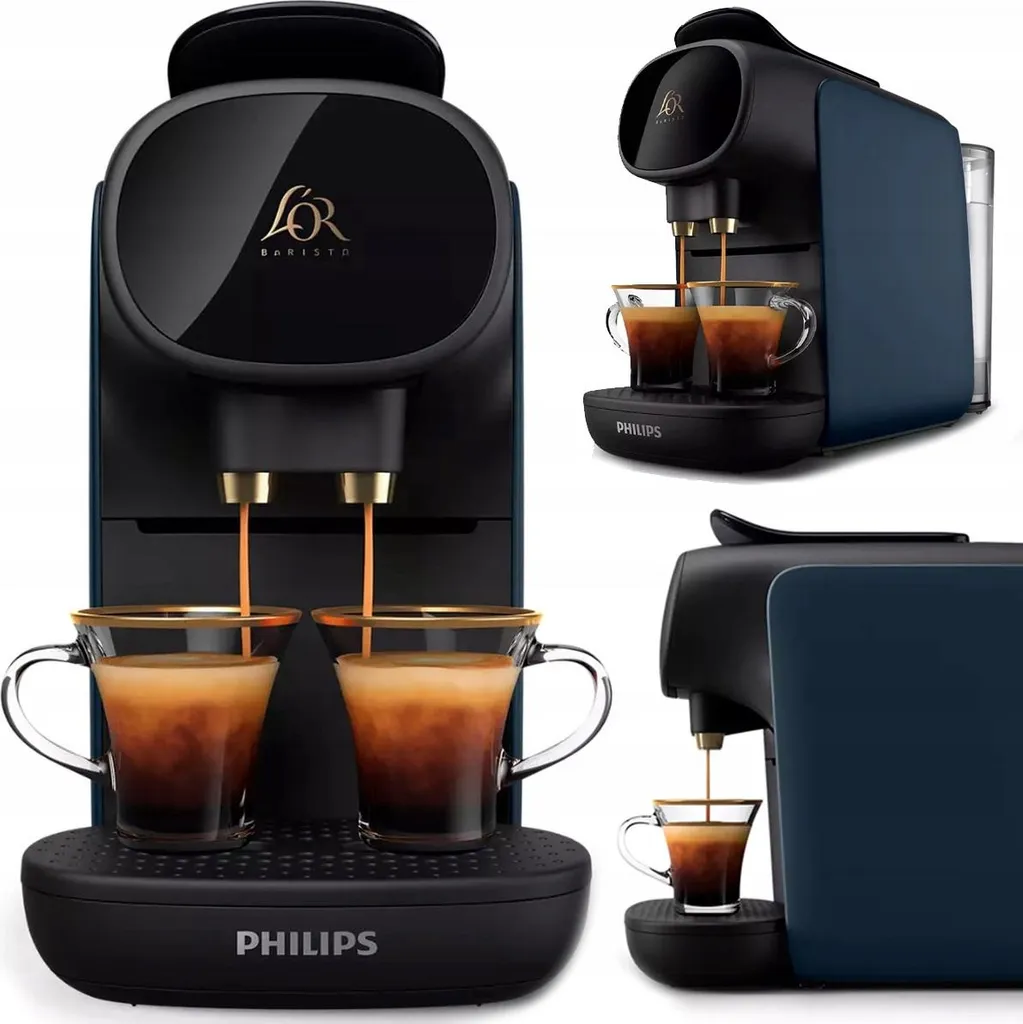 Philips L'or Barista Kapselmaschine, 19 Bar 2 Tassen Auf Einmal