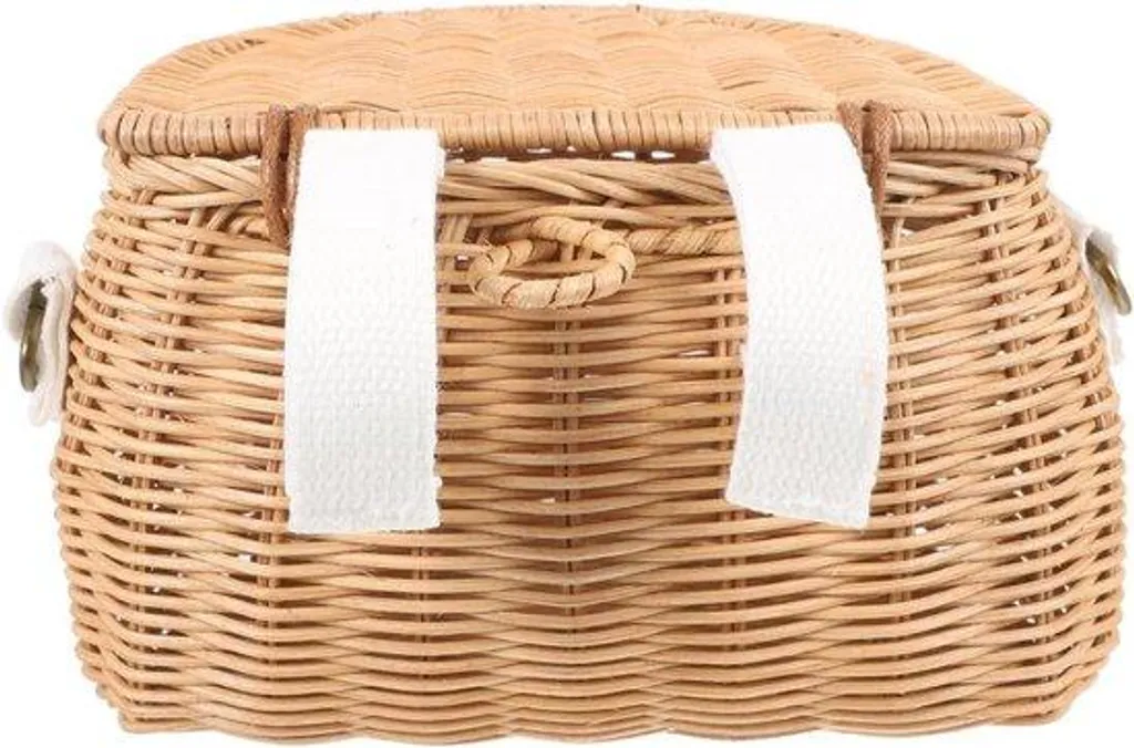 Panier de vélo enfant pour transporter goûter et jouets avec style