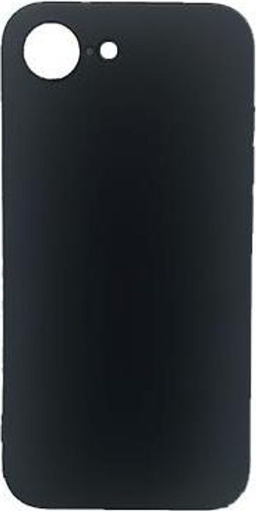 starfix Ultra Slim Silikon-Tasche (2mm) für Apple iPhone 16E, schwarz