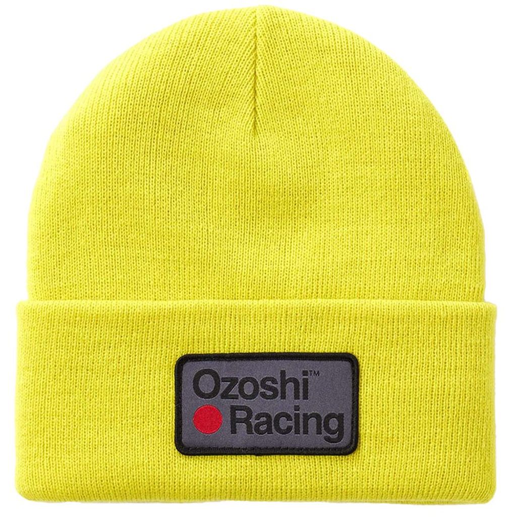 Ozoshi - "Heiko" Mütze Mit Bündchen MR737 (Einheitsgröße) (Limone)