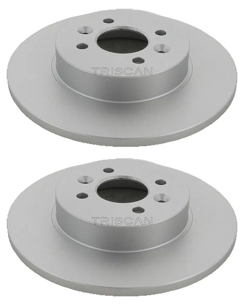 Pack 2 Disques Frein 280 mm TRISCAN : Entretien Freinage KANGOO II