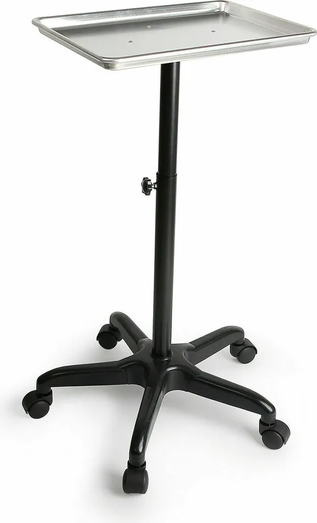 Chariot de soins ergonomique réglable pour éviter le mal de dos en salon