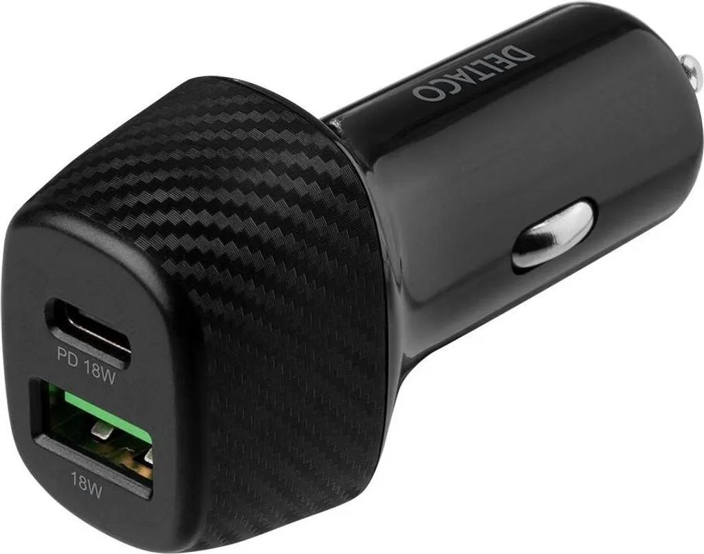 Chargeur USB-C pour Voiture USBC-CAR120 Idéal Smartphones et Tablettes