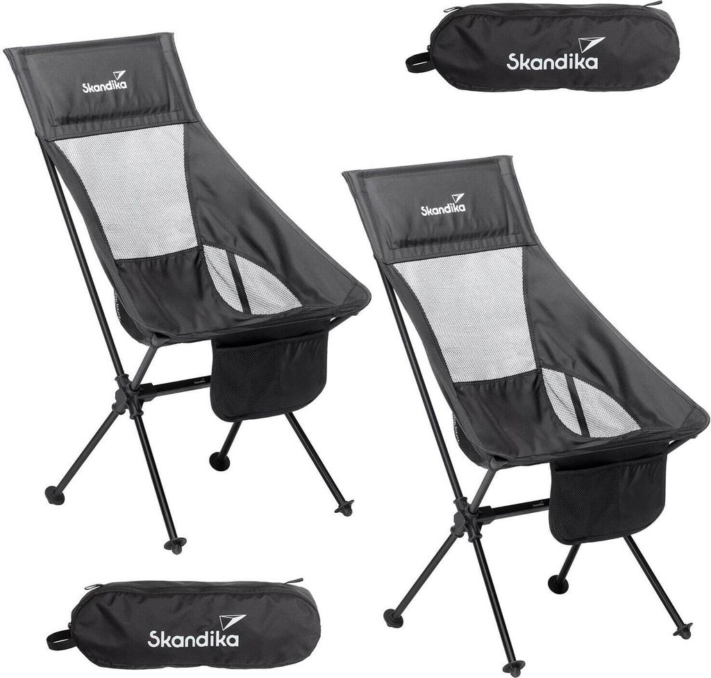 Skandika Campingstuhl Compact, 2er-Set