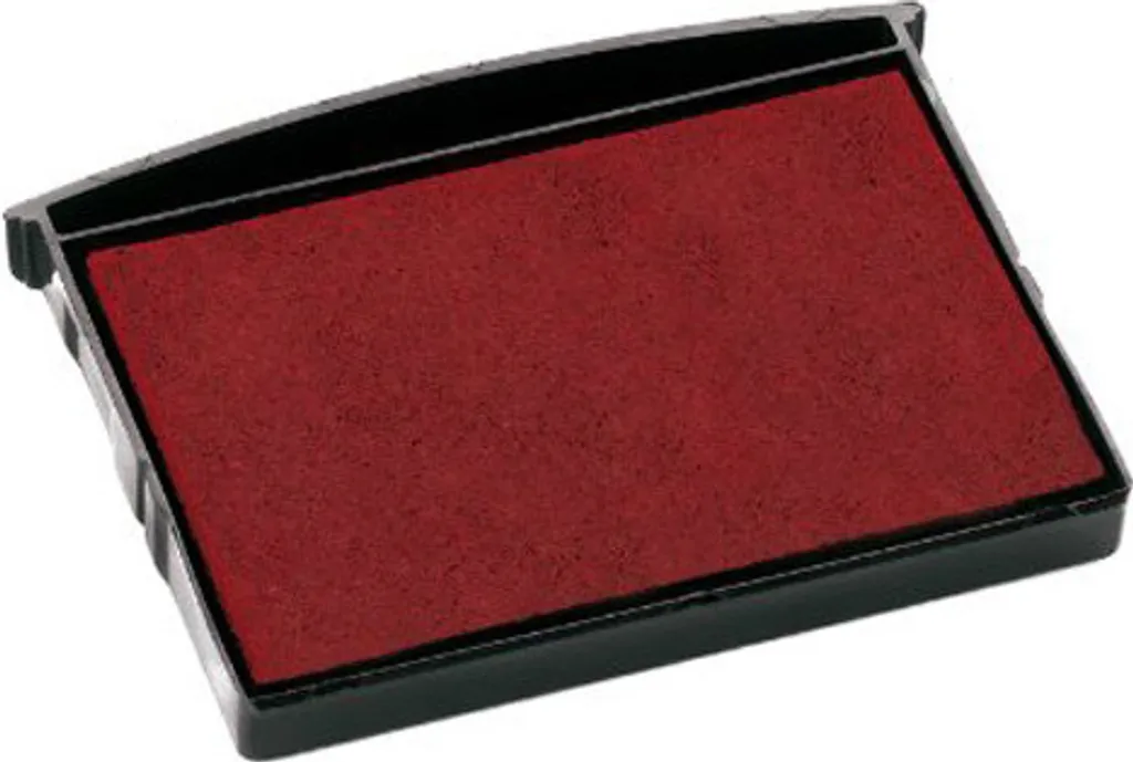 Cassette d'encrage de Rechange Rouge E/2600 pour Tampons COLOP 2 Pièces