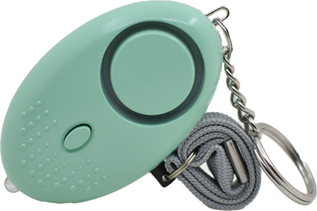 Sicherheitsalarm mini tragbare Selbstverteidigung 130 dB lauter Sound SOS Notalarm für Frauen-Grün