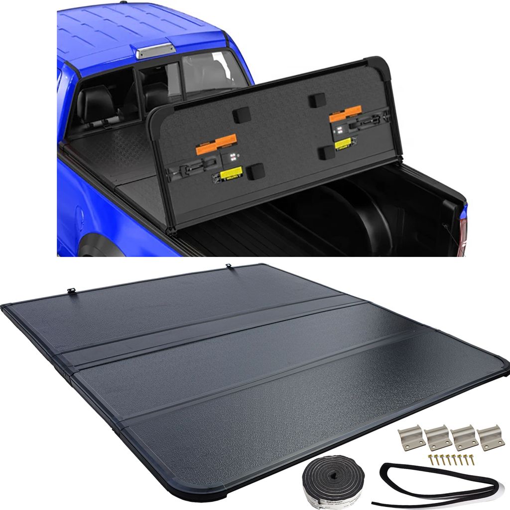 Składana pokrywa bagażnika z diodami LED dla Ford Ranger T7 Zdjęcie produktu 