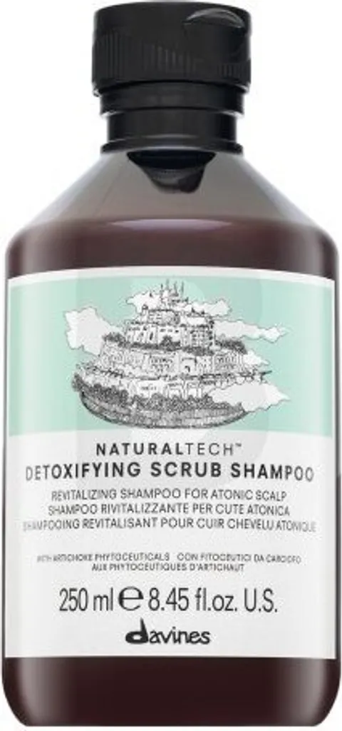 Davines Natural Tech Detoxifying Scrub Shampoo 250ml - Shop Ufficiale
